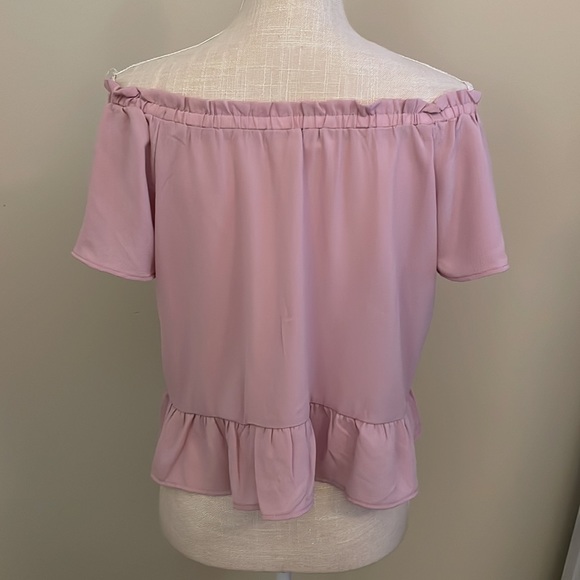 🏖️Pink Rose Boho top -size Medium - Picture 5 of 9